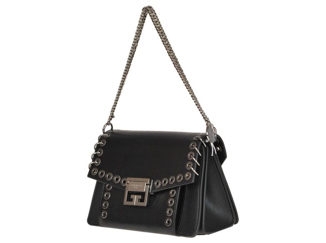 Givenchy GV3 small studded leather shoulder bag