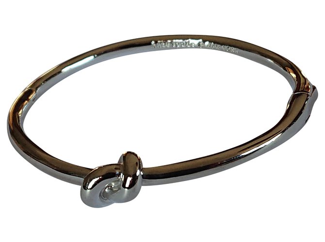 Kate Spade Bracelets Silvery Steel  ref.160683