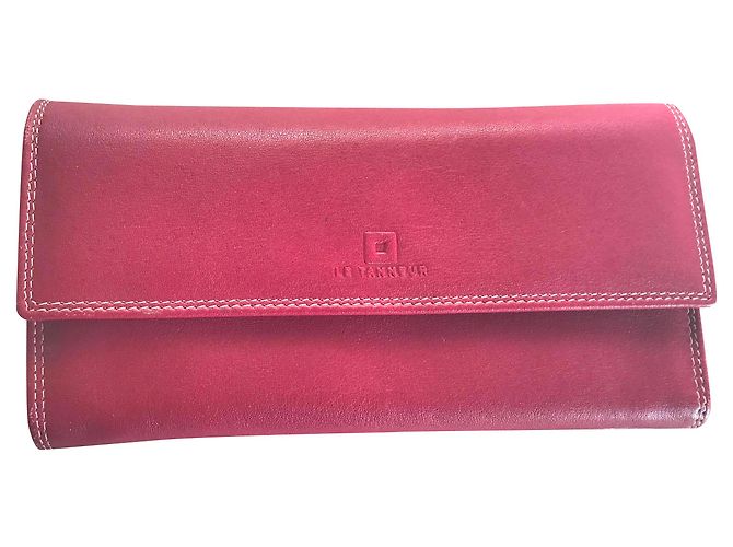 Le Tanneur Purses, wallets, cases Dark red