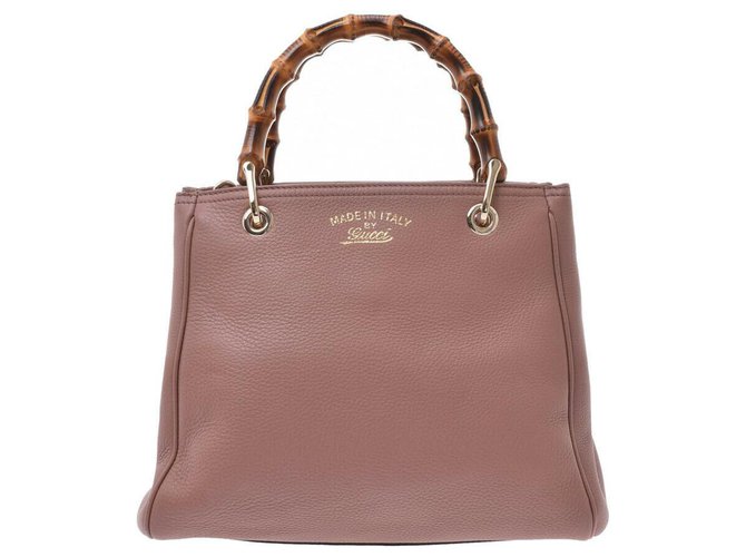 Gucci handbag Pink Cloth  ref.160986