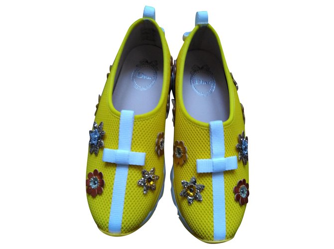 Dior fusion Yellow Cloth  ref.161022