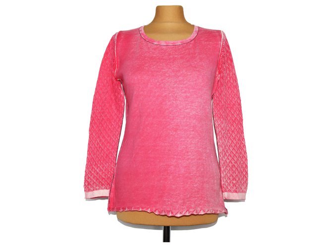 Hugo Boss Knitwear Pink Cotton  ref.161043