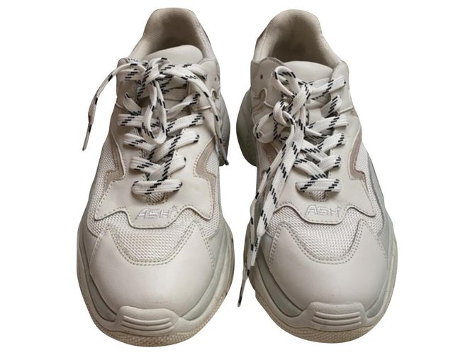 Ash sneakers Tissu Blanc  ref.161281