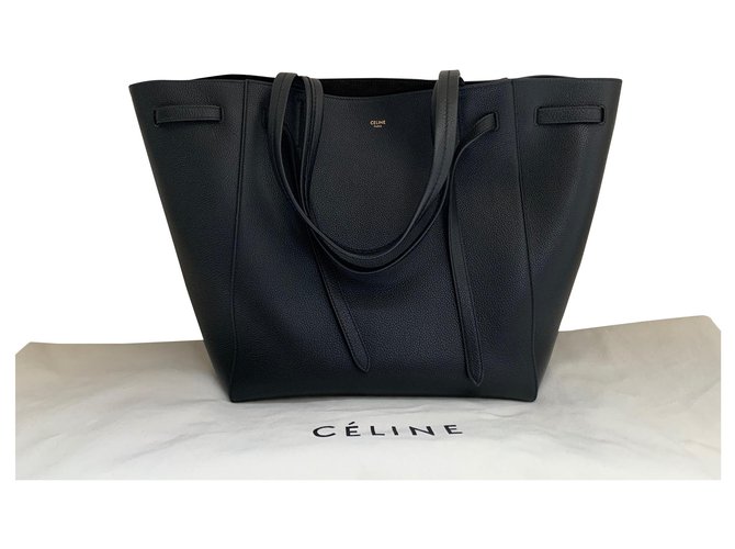 Cabas Céline - modèle Belt Cuir Noir  ref.161528