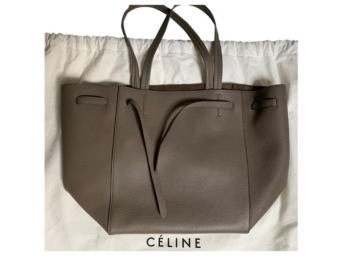 Céline Tote Celine - Modello cintura Taupe Pelle  ref.161529