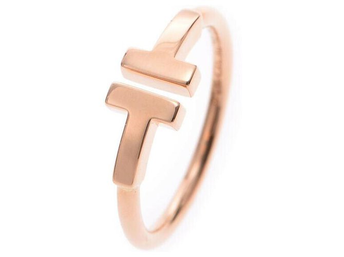 TIFFANY & CO. TIFFANY & Co Ring de T Pink Roségold  ref.161561