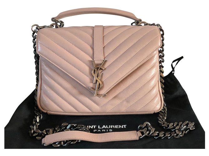 Bolsa yves discount saint laurent rosa