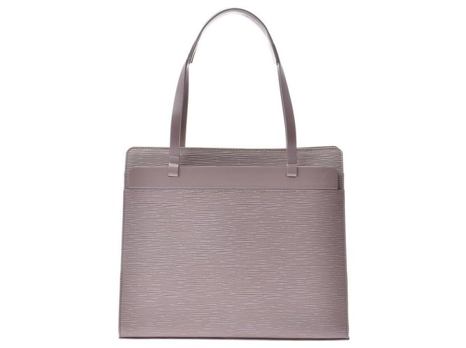 Louis Vuitton Epi Croisette PM Lila Brown Leather ref.161673 - Joli Closet