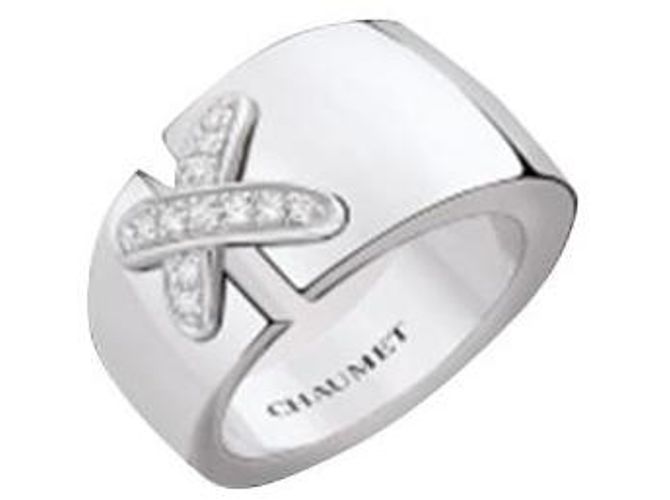 Anello Liens Chaumet in Oro Bianco e Diamanti