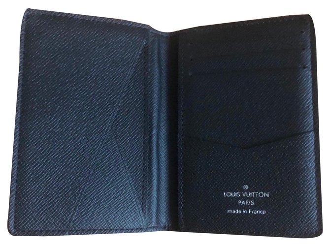 Louis Vuitton Wallets Small accessories Black Cloth  ref.161913