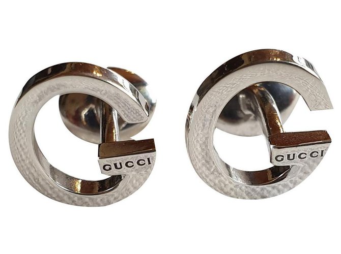 Gucci G em prata de lei 925  ref.162085