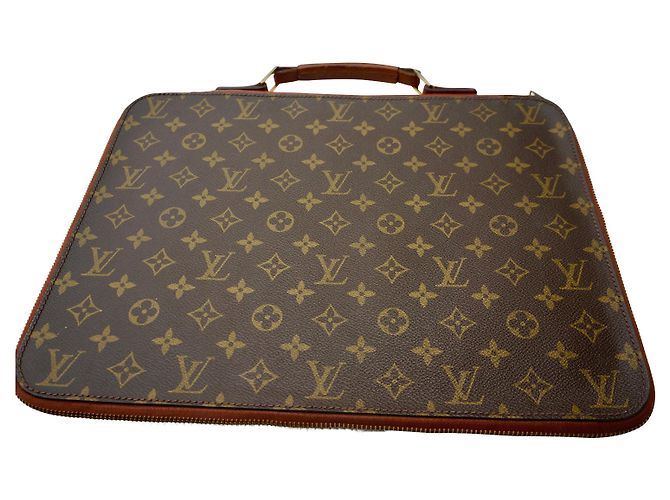 Louis Vuitton Document Holder Dark brown
