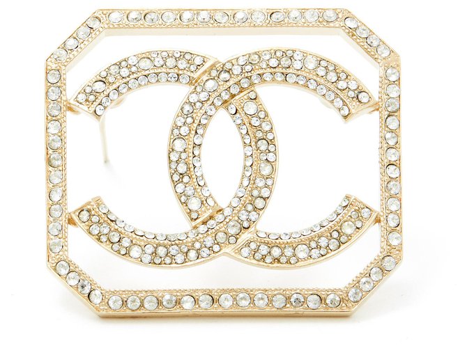 Chanel GOLDEN CC RHINESTONES Metal  ref.162198