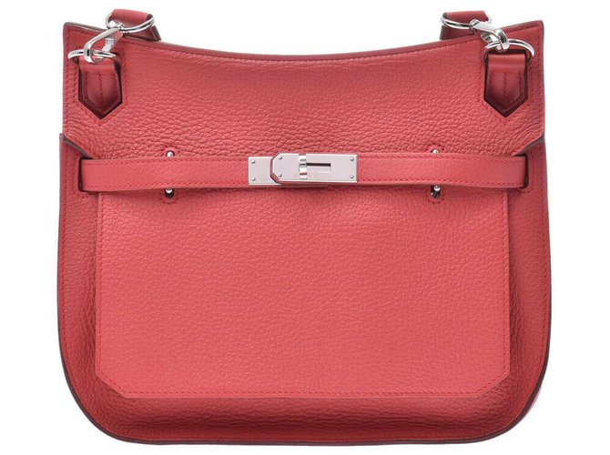 Hermès Vintage Shoulder Bag Rosa Lona  ref.162222