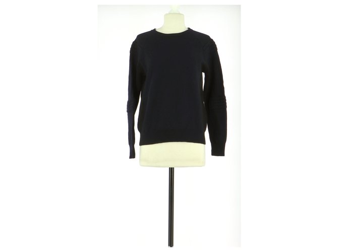 Hermès Sweater Navy blue Wool  ref.162308