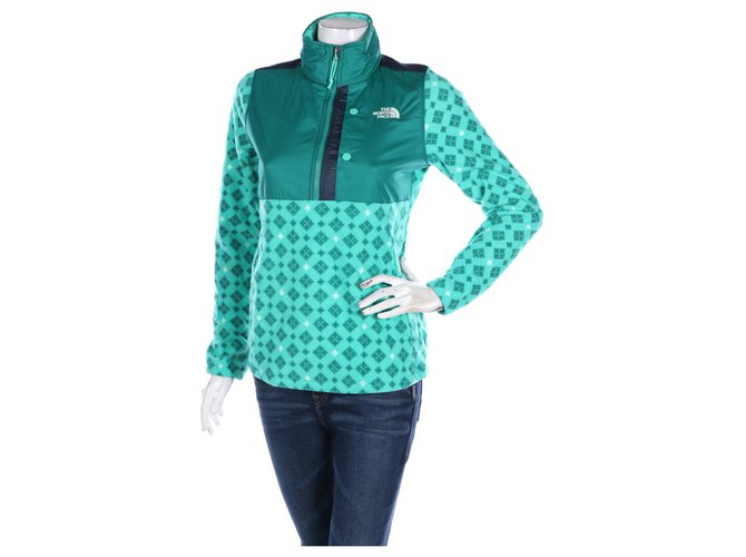 The North Face Knitwear Green Polyester  ref.162439