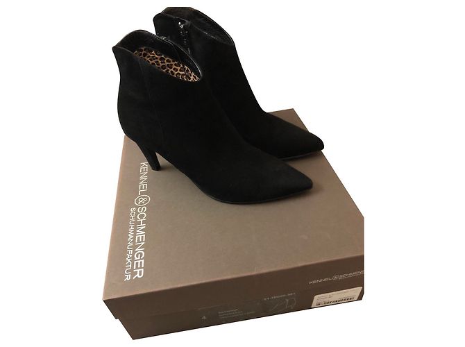 Kennel & Schmenger Botas vaqueras finas Negro