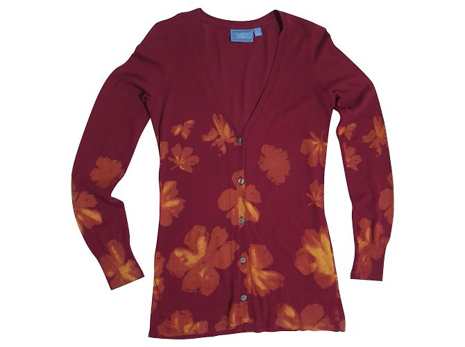 Vera Wang Baumwolljacke mit Blumenmuster Mehrfarben