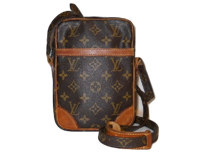 LOUIS VUITTON vintage sac Danube PM Marron