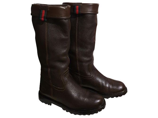 Bottes Gucci 36 cuir