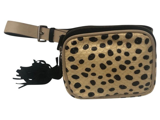 Sonia Rykiel Handbags Python print Exotic leather  ref.162728