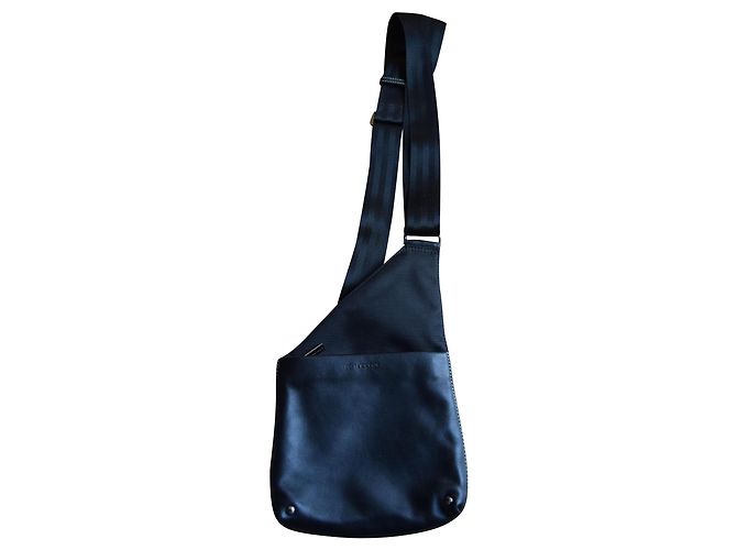 Le Tanneur Backpack Tanner mono strap for Man Black