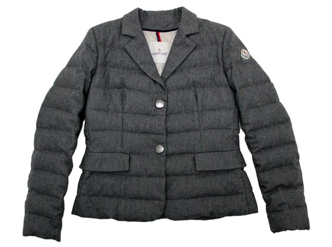 Moncler Habit Grey Wool  ref.162781