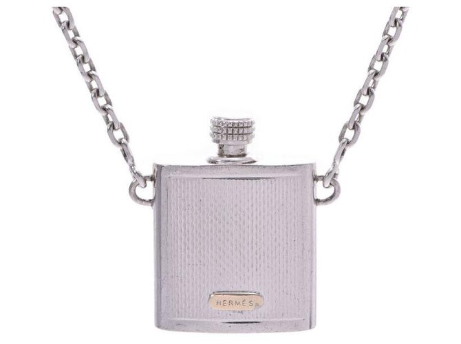 Botella de perfume Hermès Blanco Oro blanco  ref.162876