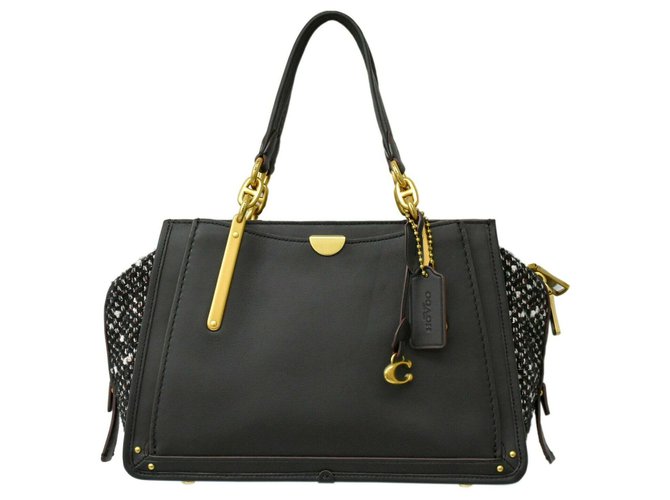 Coach New Dreamer Black Leather ref.162933 Joli Closet