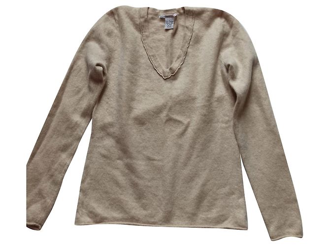 Autre Marque Evelyn Grace Kaschmirpullover rot Beige 
