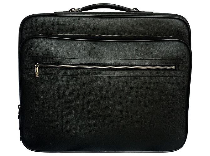 Pegase Louis Vuitton trolley Pégase Noir Argenté Gris anthracite