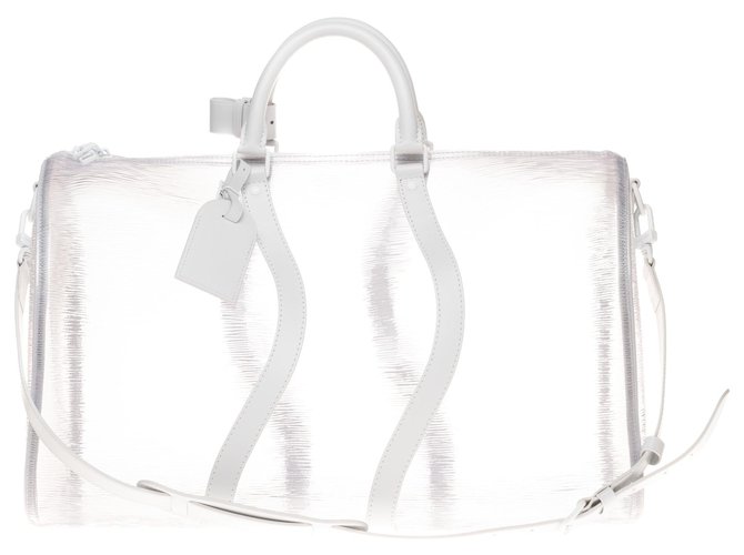 louis vuitton transparent keepall