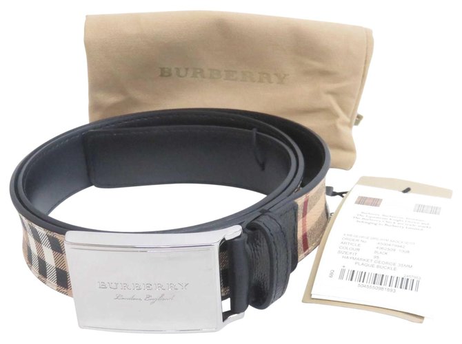 Burberry Belt Leather  ref.163726
