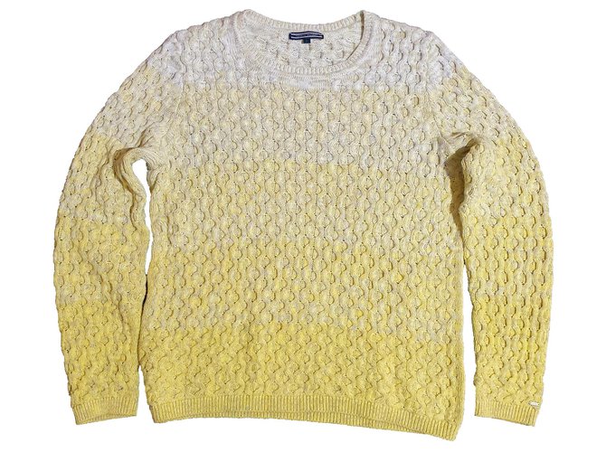 Tommy Hilfiger Knitwear Yellow Cotton  ref.163840