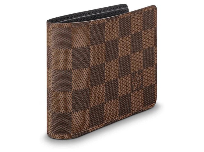 Louis Vuitton Multiple Wallet Smooth Calfskin Brown, Luxury, Bags