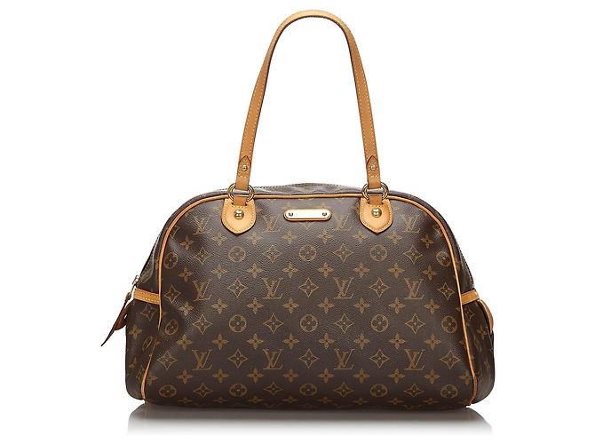 Louis Vuitton Marron Monogram Montorgueil GM