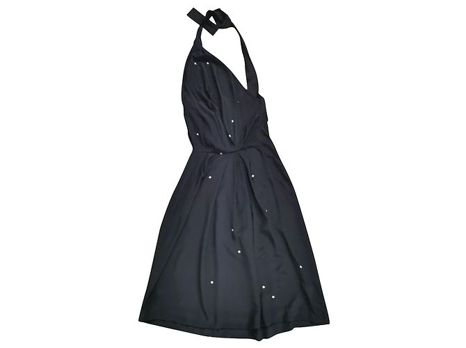 Abito in seta Dries van Noten FR36 Blu navy