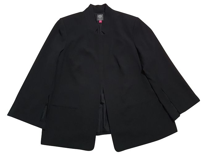 Vince Camuto Blazer Schwarz Übergröße 2XL
