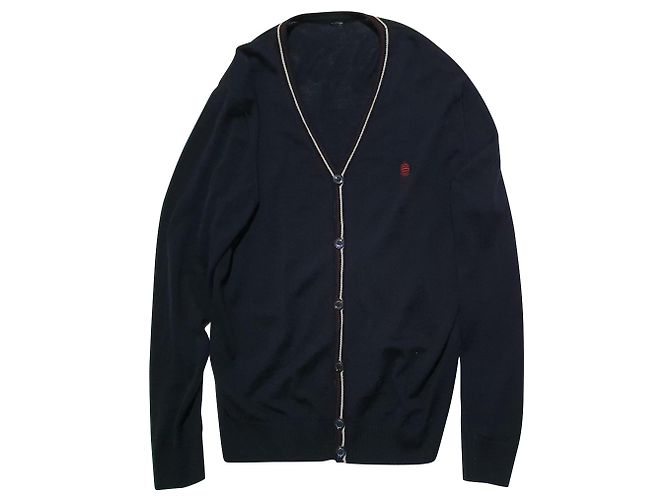 Marina Yachting Strickjacke blau aus Wolle