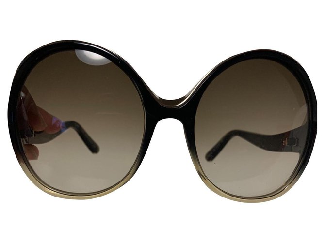 Chloé Chloe sunglasses Light brown Plastic  ref.164037