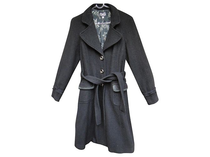 Abrigo Dolce & Gabbana 40 Negro