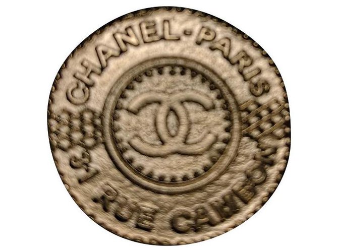 Chanel Anel em T54 dourado Banhado a ouro  ref.164253