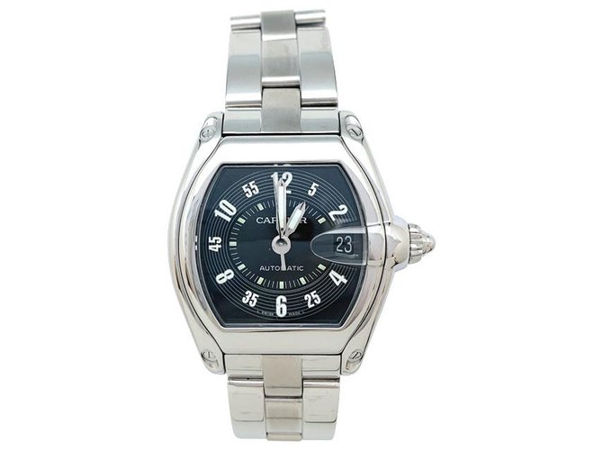 Cartier Roadster watch in stainless steel.  ref.164406