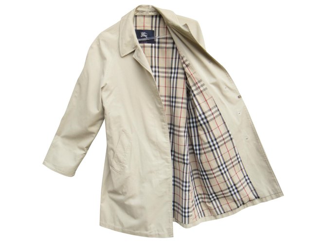 imperméable Burberry London taille 40 Coton Polyester Beige  ref.164551