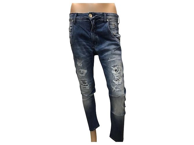 Vaqueros Impérial Azules Corte Chino
