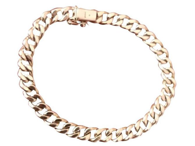 Autre Marque Yellow gold bracelet Golden Metal  ref.164800