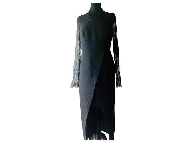 Chanel vestido de noite Preto