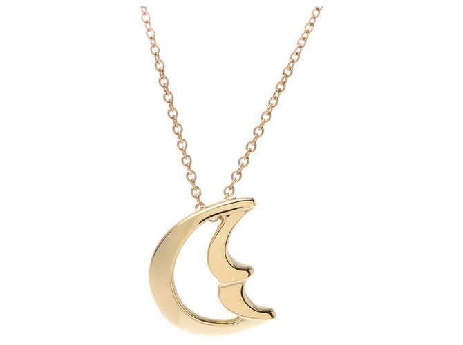 TIFFANY & CO. Crescent moon Golden Gold-plated  ref.164809