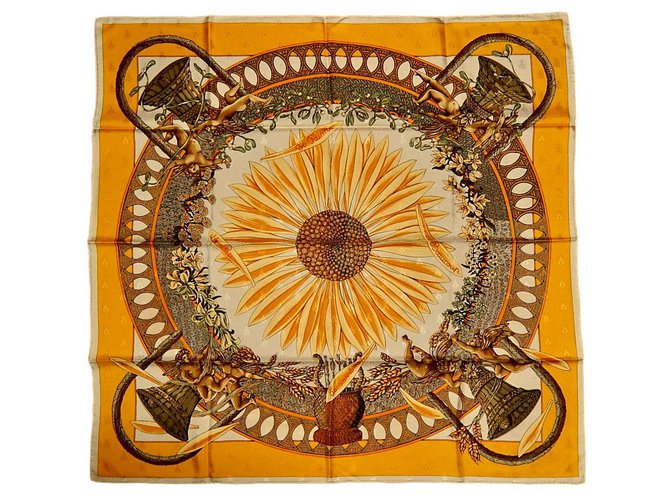 Hermès AMORI Multicolore Seta  ref.164865