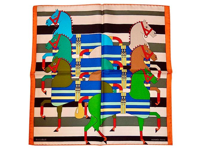 Hermès Rocabar Multicolor Seda
